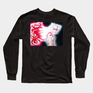 Amaterasu Gijinka Long Sleeve T-Shirt